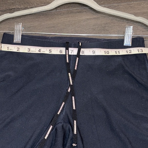 Nike Dri Fit Running Cropped Legging Navy/Blue Size Large - Picture 14 of 15